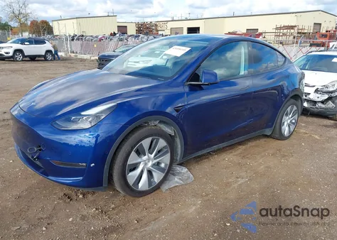 2021 Tesla Model Y Long Range Dual Motor All-Wheel Drive from USA, damaged, VIN 5YJYGDEE5MF065914